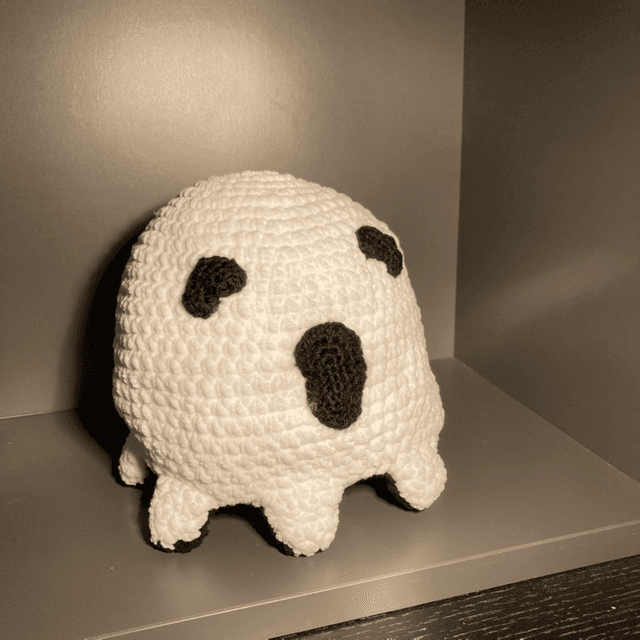 Peluche réversible fantôme/ araignée 